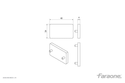 Accessoire de fixation Ninfa — BASEAD882