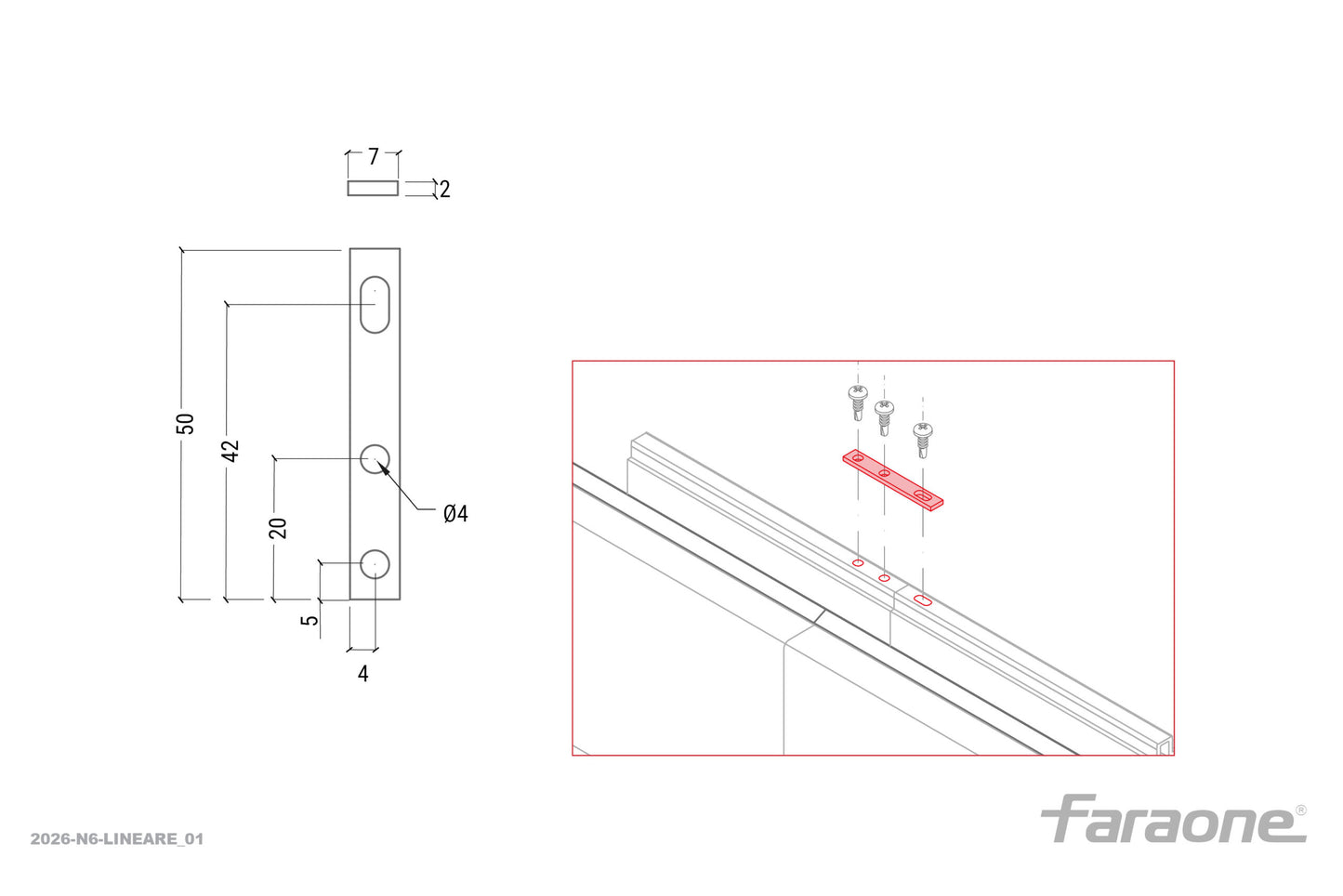 Jonction sabot Ninfa 180°
