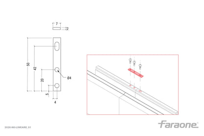 Jonction sabot Ninfa 180°