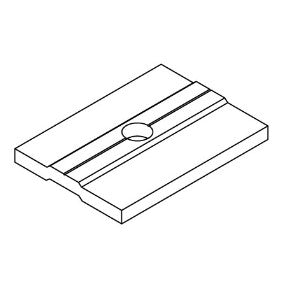 Pièce de finition sabot Ninfa 300
