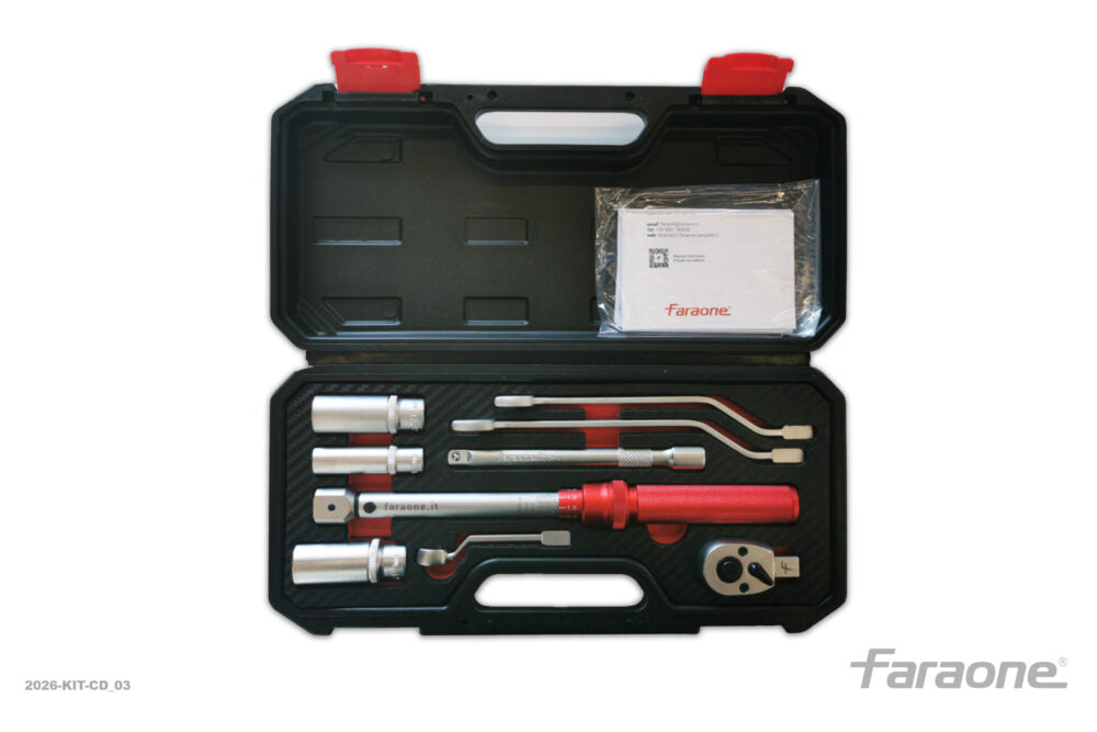 Kit de clés dynamométriques pour sabot Ninfa
