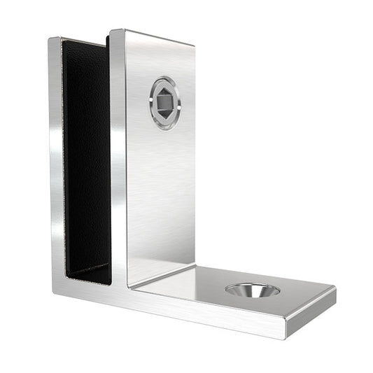 Pince 90° (verre à mur)