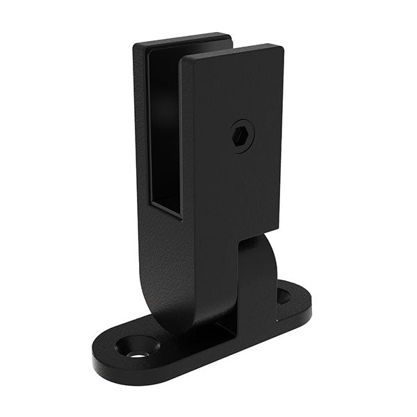 Pince ajustable verticale (mur à verre)