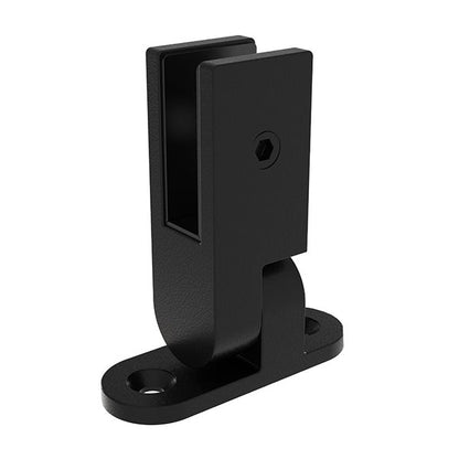 Pince ajustable verticale (mur à verre)